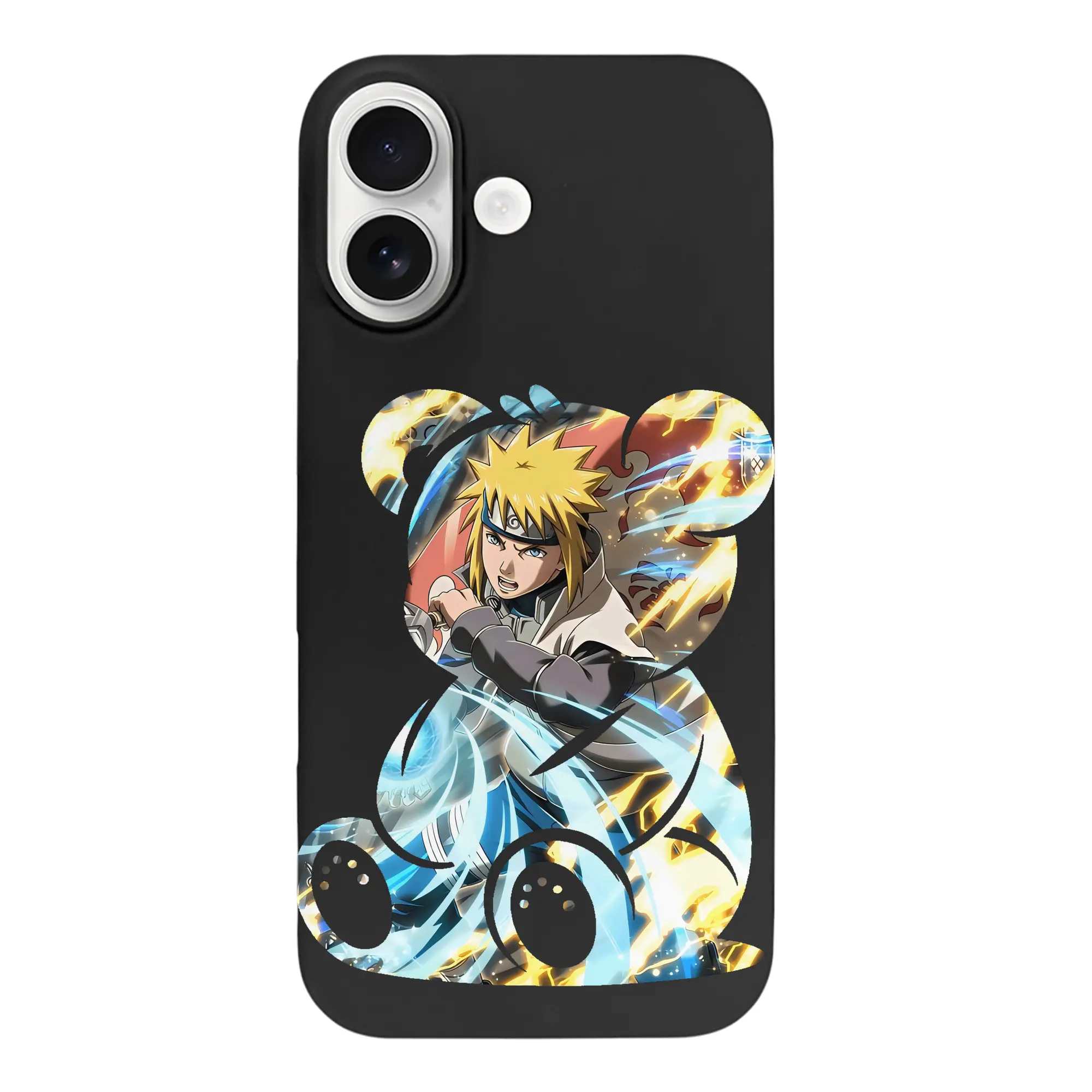 ナルト グッズ 波風 ミナト - iPhone 17 シリーズ シリコンケース 薄型 耐衝撃 指紋防止 ソフトタッチカバー 精密フィット 傷防止 保護ケース iPhone 17/17 Air/17 Pro/17 Pro Max 対応